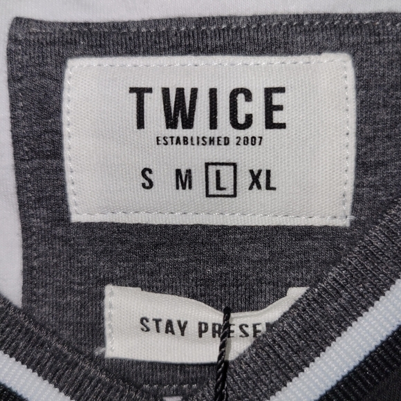 Twice Stay Pressed Tee - Picture 7 of 8